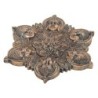 ORIGEN Home Decor Brûle-Encens Bouddha Natura Accessoires Gris 15x15cm