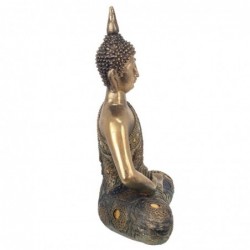 Figurines décoratives | Figurine de Bouddha 28 x 9 x 21 cm | Gris