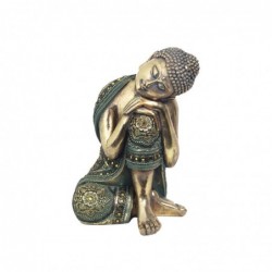 Figurines décoratives | Statue de Bouddha 30 x 17 x 19 cm | Gris