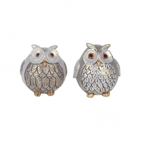 Owls 2 Different Small Comprend 2 Unités Chiffres Collection Ethnique Owls