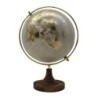 ORIGEN Home Decor Globe Ballons du Monde Ronds Gris 32x23x20cm