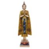 ORIGEN Home Decor Bouddha Bouddhas Orange Bouddha Figure - 43x13x9cm Résine de haute qualité