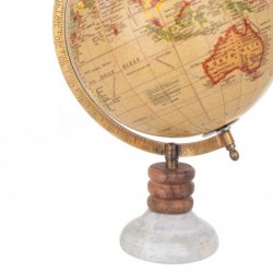 Globe Marbre Pied Décoration Globes Collection Monde Carte Du Monde