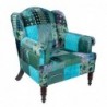 Fauteuil Patch Textile Mobilier de Travail Mobilier Auxiliaire Collection Indienne