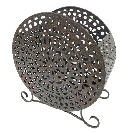 ORIGEN Lampe de décoration pour la maison Lampes grises - 33x31x15cm Métal moderne pour salon et chambre