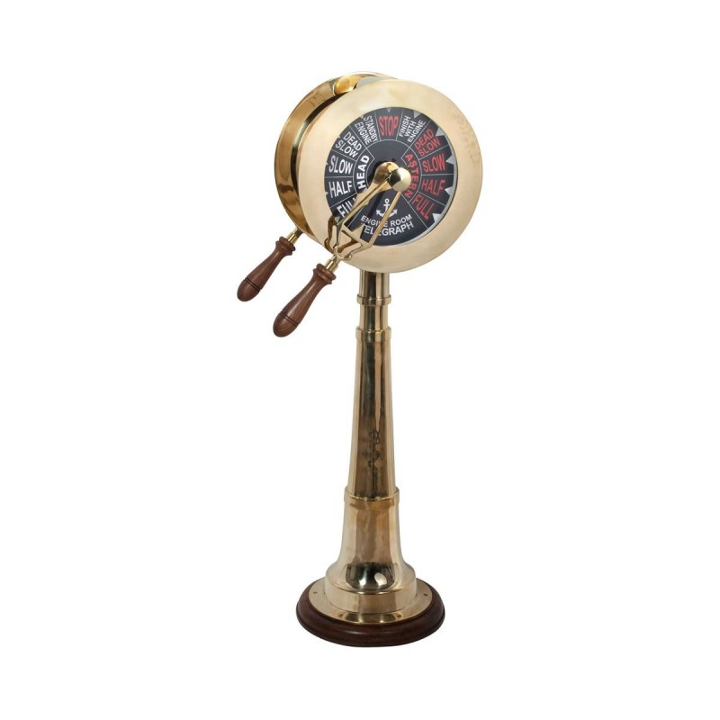 Navire Telegraph Décoration Nautique Collection Dorée