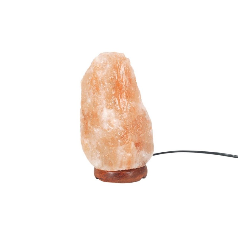 Lampe au sel de l'Himalaya | Pierres Naturelles 4,85 Kg. 21 x 10 cm | Couleur orange