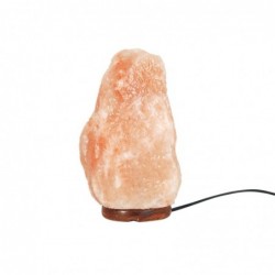 Lampe au sel de l'Himalaya | Pierres Naturelles 4,85 Kg. 25 x 15 cm | Couleur orange