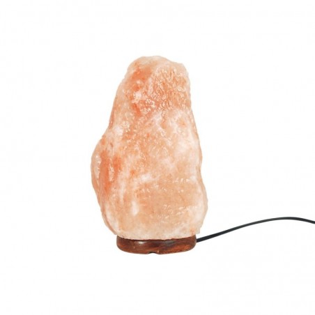 Lampe au sel de l'Himalaya | Pierres Naturelles 4,85 Kg. 25 x 15 cm | Couleur orange