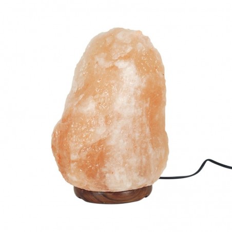 Lampe au sel de l'Himalaya | Pierres Naturelles 9,4 Kg. 29 x 18 cm | Couleur orange