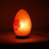 Lampe au sel de l'Himalaya | Pierres Naturelles 2,92 Kg. 19 x 12 cm | Couleur orange