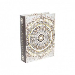 Coffre-fort Livre Mandala Décoration Coffrets Livre Collection Ethnique