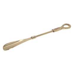 Chausse-pied doré design nautique - Accessoire indispensable pour votre maison