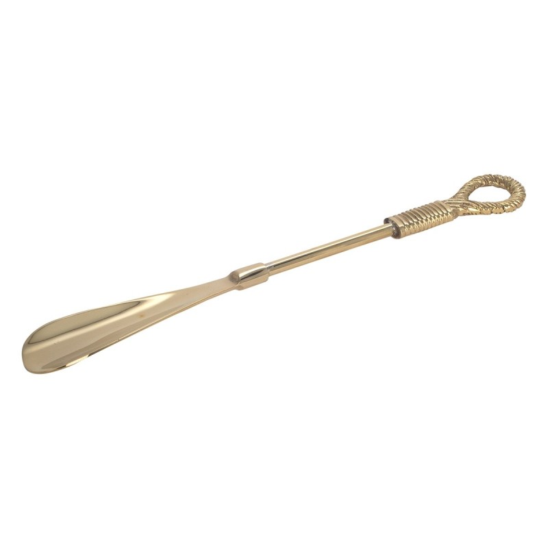 Chausse-pied doré design nautique - Accessoire indispensable pour votre maison