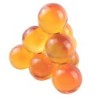 ORIGEN Home Decor Figure Crystal Miniatures | Figure de bureau orange - 11x12x12cm