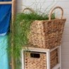 Pack de 3 paniers en jacinthe d'eau pour une décoration naturelle de la maison