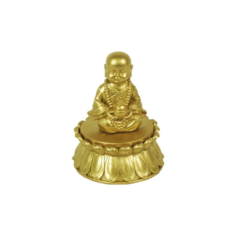 Bouddha Avec Une Boîte Dorée