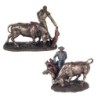 Figurines de toreros au travail Figurines d'animaux Collection classique