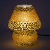 Lampe de table en mosaïque de style ethnique pour la décoration de la maison