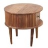 Ensemble de 2 tables d'appoint en bois d'acacia