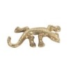 Presse-papier lézard doré pour la décoration de la maison et du bureau