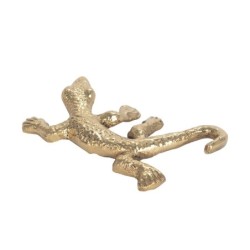 Presse-papier lézard doré pour la décoration de la maison et du bureau