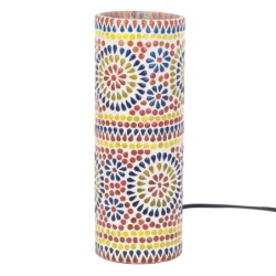 Lampe de table mosaïque design exotique