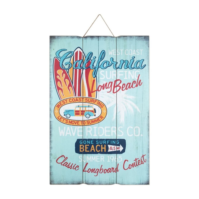 Surf Wall Plaque Décoration murale Plaques en bois Collection Surf