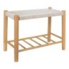 ORIGEN Home Decor Wooden Bank of Paulonia Mueble Auxiliary | Banquet d'or - 44x59x30cm