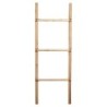 ORIGEN Home Decor Escalier 3 Marches Meuble Auxiliaire Marron - 130x46x6cm