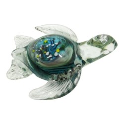 Presse-papier tortue verte, cristal décoratif, cadeau pour bureau et maison