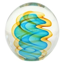 Presse-papier en cristal vert pour la décoration de bureau et de bureau