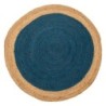 Tapis en jute naturel pour la décoration de la maison 90 cm