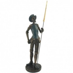 Don Quichotte Debout Bronze...