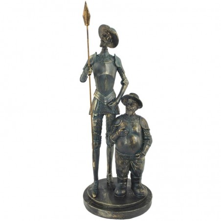 Figurine en résine Don Quichotte Sancho Figurines en bronze Collection classique