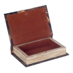 Boîte décorative de livre de sorcière vintage pour le stockage et la décoration