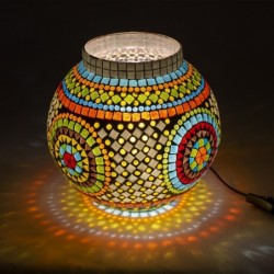 Lampe de table arabe | Lampe Marocaine, Multicolore