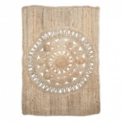 Tapis rectangulaire en jute...