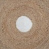 Tapis rond en jute | Tapis Ronds, Tapis Jute à Franges Diamètre 90 cm