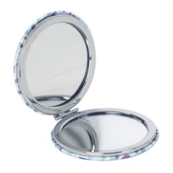 Miroir de poche motif poisson, paquet de 4