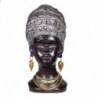 Figurines décoratives | Tête Africaine Figurine Résine 33 x 17 x 16 cm