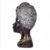 Figurines décoratives | Tête Africaine Figurine Résine 33 x 17 x 16 cm