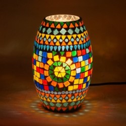 Lampe de table arabe | Lampe Marocaine, Multicolore