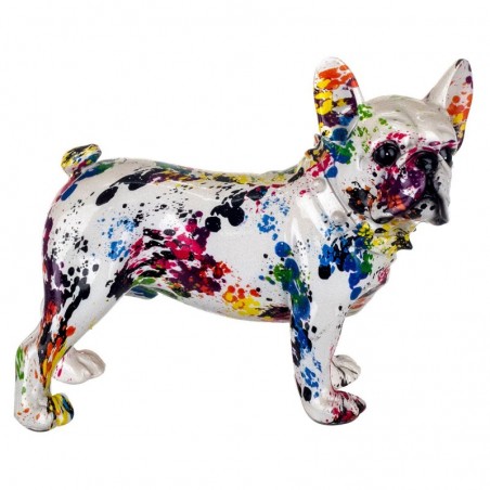 Figurines décoratives | Figurine décorative bouledogue français 21,5x11,5x24 cmRésine