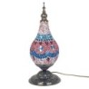 Lampe en mosaïque de verre et de métal pour la décoration de la maison
