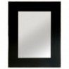 Miroir mural | Dimensions du miroir noir rectangulaire : 90 x 3 x 70 cm