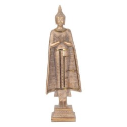Figure de Bouddha doré - Décoration orientale pour la maison et le bureau