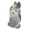 Figurine de hibou décorative pour intérieurs - Style rustique et élégant
