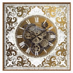 Horloge murale | Horloge murale en métal et verre modèle 4