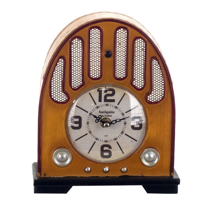 Horloge de table | Radio de forme d'horloge de table